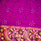 Banarasi Bandhej Khaddi Georgette Silk Saree