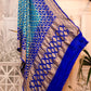 Banaras Khaddi Georgette Bandhej Dupatta