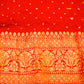 Banarasi Bandhej Khaddi Georgette Silk Saree