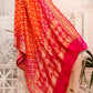 Banaras Khaddi Georgette Bandhej Dupatta