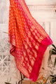 Banaras Khaddi Georgette Bandhej Dupatta