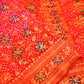 Banarasi Bandhej Khaddi Georgette Silk Saree