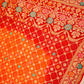 Banaras Khaddi Georgette Bandhej Dupatta