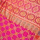 Banarasi Bandhej Khaddi Georgette Silk Saree