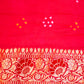 Banarasi Bandhej Khaddi Georgette Silk Saree