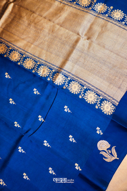 Banarasi Pure Katan Mashru Silk Saree