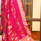 Banarasi Bandhej Khaddi Georgette Silk Saree